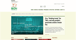 Desktop Screenshot of iboninternational.org